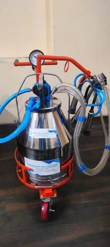 Proven Portable Single Bucket Milking Machine Half HP